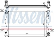 NISSENS 60234A Hűtőradiátor AUDI A6 / A6 ALLROAD / S6