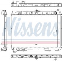 NISSENS 606160 Hűtőradiátor NISSAN X-TRAIL