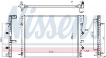 NISSENS 606217 Hűtőradiátor vízhűtésű intercoolerhez RENAULT TWINGO III