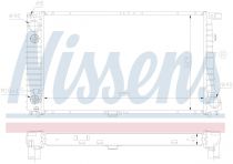 NISSENS 60642A Hűtőradiátor BMW 5 / 7