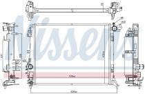 NISSENS 606473 Hűtőradiátor RENAULT MEGANE 4 / SCENIC IV
