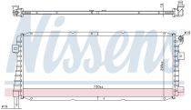 NISSENS 606557 Hűtőradiátor FORD ESCAPE I