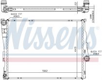 NISSENS 60784A Hűtőradiátor BMW 3 / 3 COMPACT / Z4