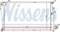 NISSENS 61233 Hűtőradiátor