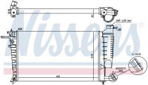NISSENS 61318A Hűtőradiátor PEUGEOT 306
