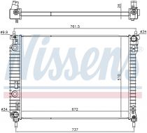 NISSENS 616905 Hűtőradiátor OPEL ANTARA
