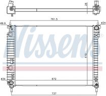 NISSENS 616905 Hűtőradiátor OPEL ANTARA