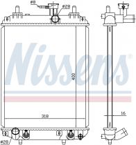 NISSENS 617548 Hűtőradiátor TOYOTA PASSO