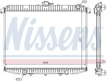 NISSENS 62069A Hűtőradiátor NISSAN TERRANO II