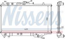 NISSENS 62408A Hűtőradiátor MAZDA 323 VI