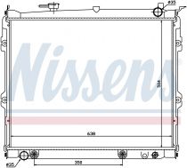 NISSENS 62435 Hűtőradiátor MAZDA MPV I