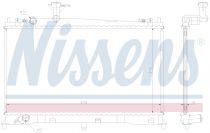 NISSENS 62462A Hűtőradiátor MAZDA 6