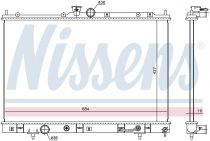 NISSENS 628976 Hűtőradiátor MITSUBISHI OUTLANDER