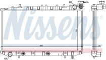 NISSENS 62962 Hűtőradiátor NISSAN SUNNY