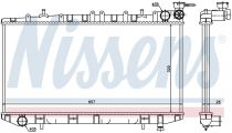 NISSENS 62963 Hűtőradiátor NISSAN 100NX / SUNNY