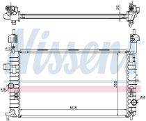 NISSENS 63087A Hűtőradiátor OPEL MERIVA A