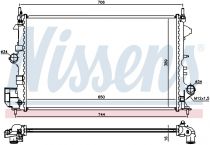 NISSENS 63123 Hűtőradiátor OPEL SIGNUM / VECTRA C