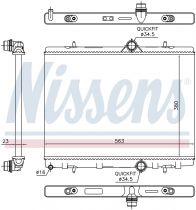 NISSENS 636043 Hűtőradiátor PEUGEOT 3008 / 5008