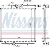 NISSENS 63708A Hűtőradiátor PEUGEOT 206 / 206+