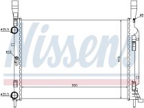 NISSENS 637628 Hűtőradiátor RENAULT KANGOO II