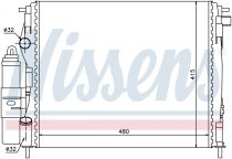 NISSENS 63773 Hűtőradiátor RENAULT CLIO II / CLIO SYMBOL / SYMBOL II / THALIA I / THALIA II