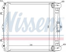 NISSENS 63776 Hűtőradiátor PORSCHE 911 / BOXSTER