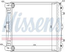 NISSENS 63777 Hűtőradiátor PORSCHE 911 / BOXSTER