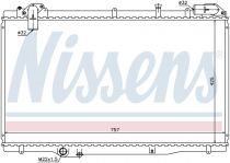 NISSENS 63791 Hűtőradiátor RENAULT AVANTIME / ESPACE 3