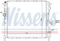 NISSENS 63878 Hűtőradiátor RENAULT CLIO I