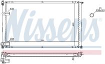 NISSENS 63935A Hűtőradiátor RENAULT MASTER II