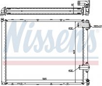 NISSENS 63942A Hűtőradiátor RENAULT SAFRANE I / SAFRANE II