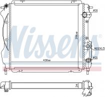 NISSENS 63967A Hűtőradiátor RENAULT CLIO I