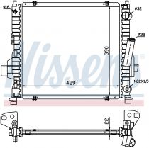 NISSENS 63984 Hűtőradiátor RENAULT TWINGO I