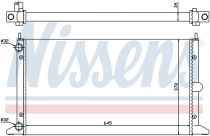 NISSENS 63993 Hűtőradiátor FORD GALAXY I