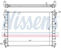NISSENS 64310A Hűtőradiátor LAND ROVER FREELANDER I