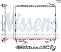 NISSENS 64331 Hűtőradiátor RANGE ROVER IV / SPORT