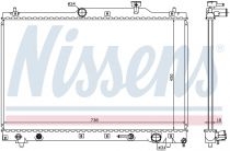 NISSENS 64657 Hűtőradiátor TOYOTA PREVIA / ESTIMA