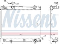 NISSENS 646868 Hűtőradiátor TOYOTA VERSO S / YARIS III