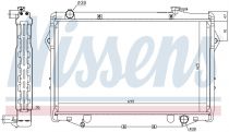 NISSENS 646898 Hűtőradiátor TOYOTA LAND CRUISER