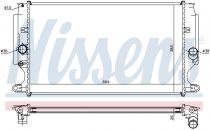 NISSENS 64693 Hűtőradiátor TOYOTA AURIS / AVENSIS / COROLLA / VERSO
