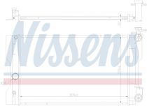 NISSENS 646943 Hűtőradiátor TOYOTA COROLLA