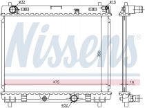 NISSENS 64697 Hűtőradiátor TOYOTA URBAN CRUISER / VERSO S