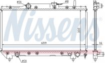 NISSENS 64838A Hűtőradiátor TOYOTA CARINA E