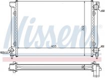 NISSENS 651651 Hűtőradiátor VOLKSWAGEN PASSAT B3