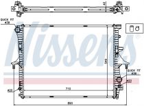 NISSENS 65275A Hűtőradiátor VOLKSWAGEN TOUAREG