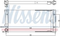 NISSENS 65286 Hűtőradiátor VOLKSWAGEN CORRADO
