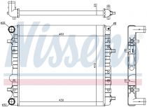 NISSENS 65325 Hűtőradiátor VOLKSWAGEN FOX