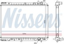 NISSENS 666230 Hűtőradiátor KIA CARNIVAL II / SEDONA II