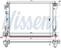 NISSENS 666232 Hűtőradiátor HYUNDAI TUCSON