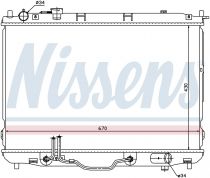 NISSENS 66634 Hűtőradiátor KIA CARENS I